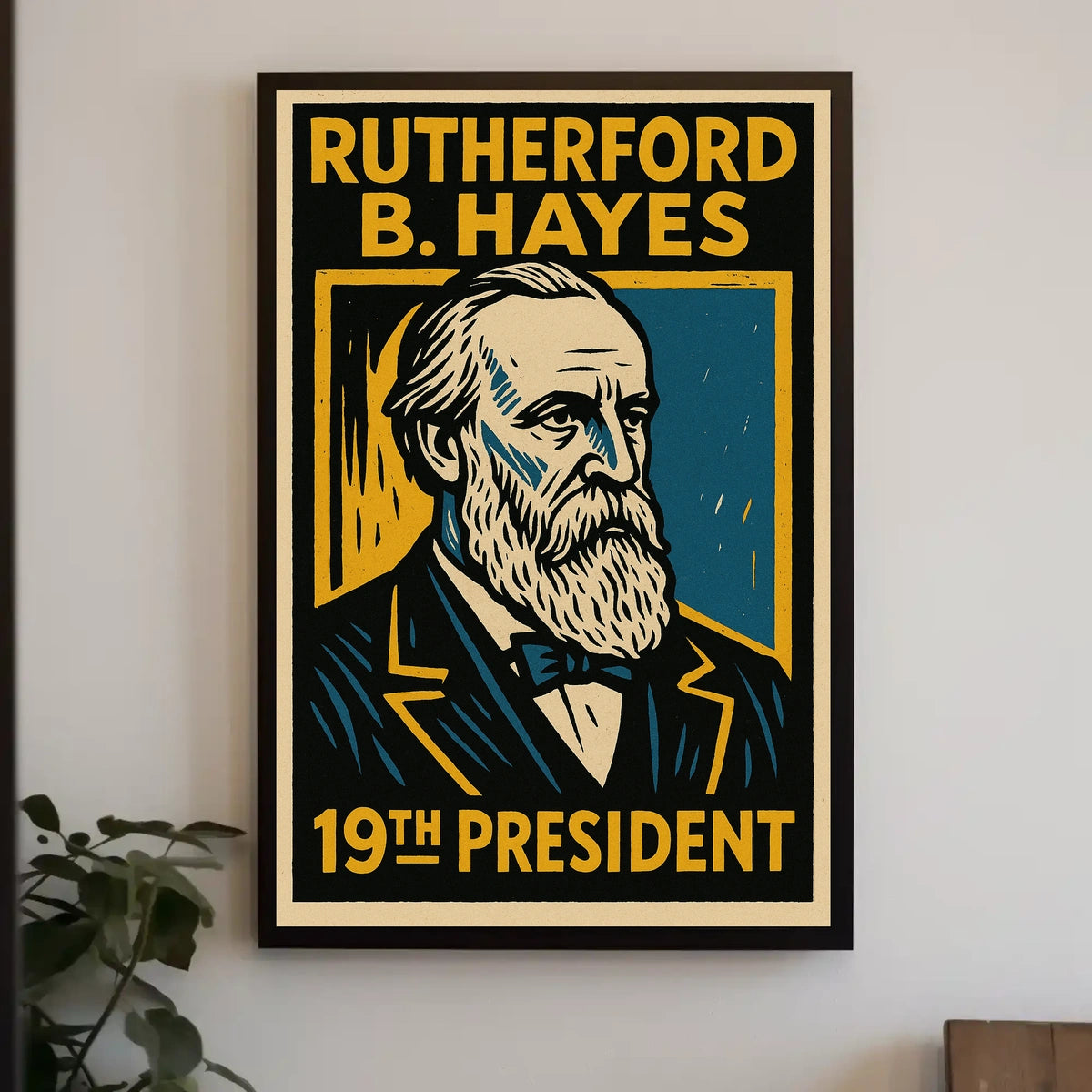 Rutherford B. Hayes 19th President Poster
