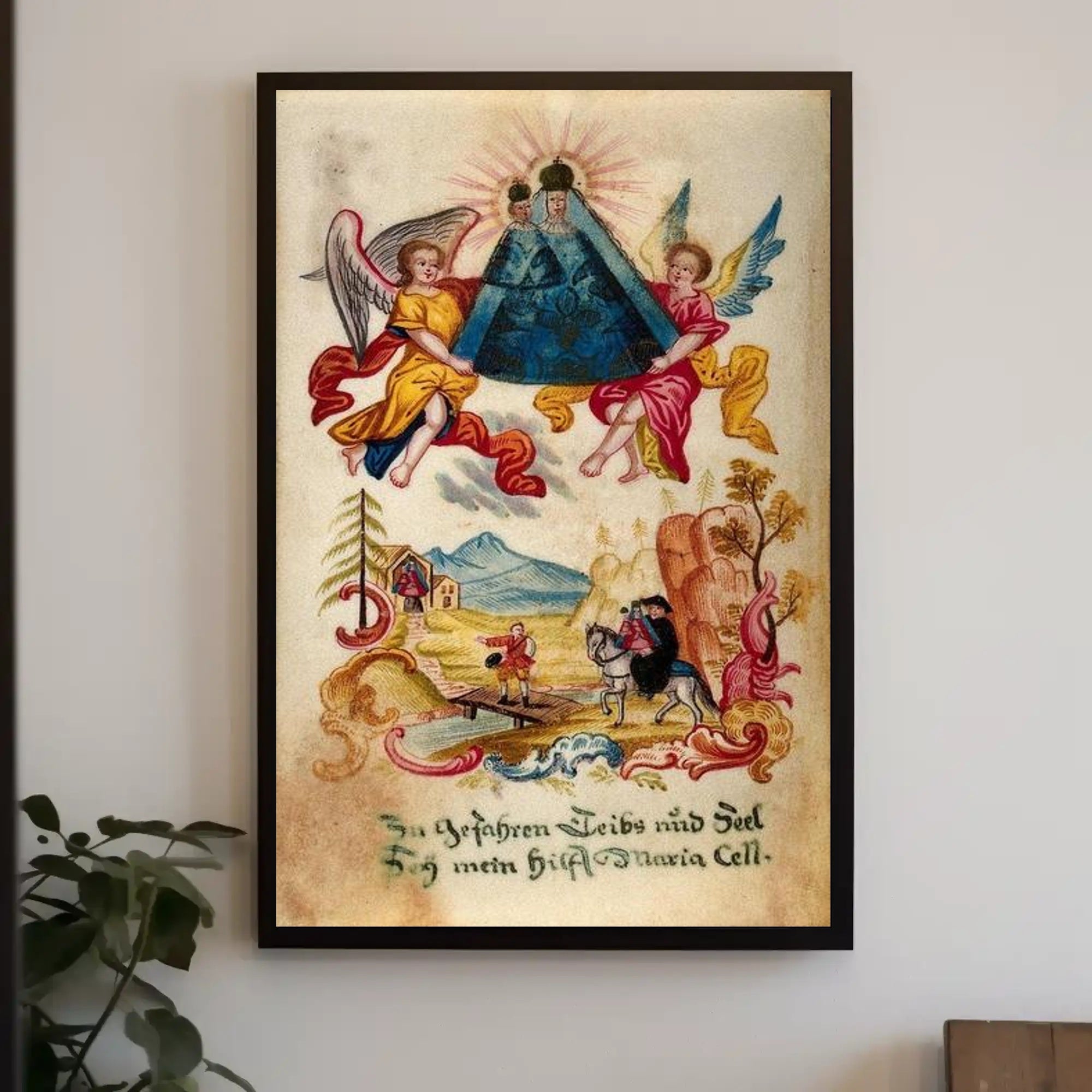 Celestial Protection Poster PosterGoat