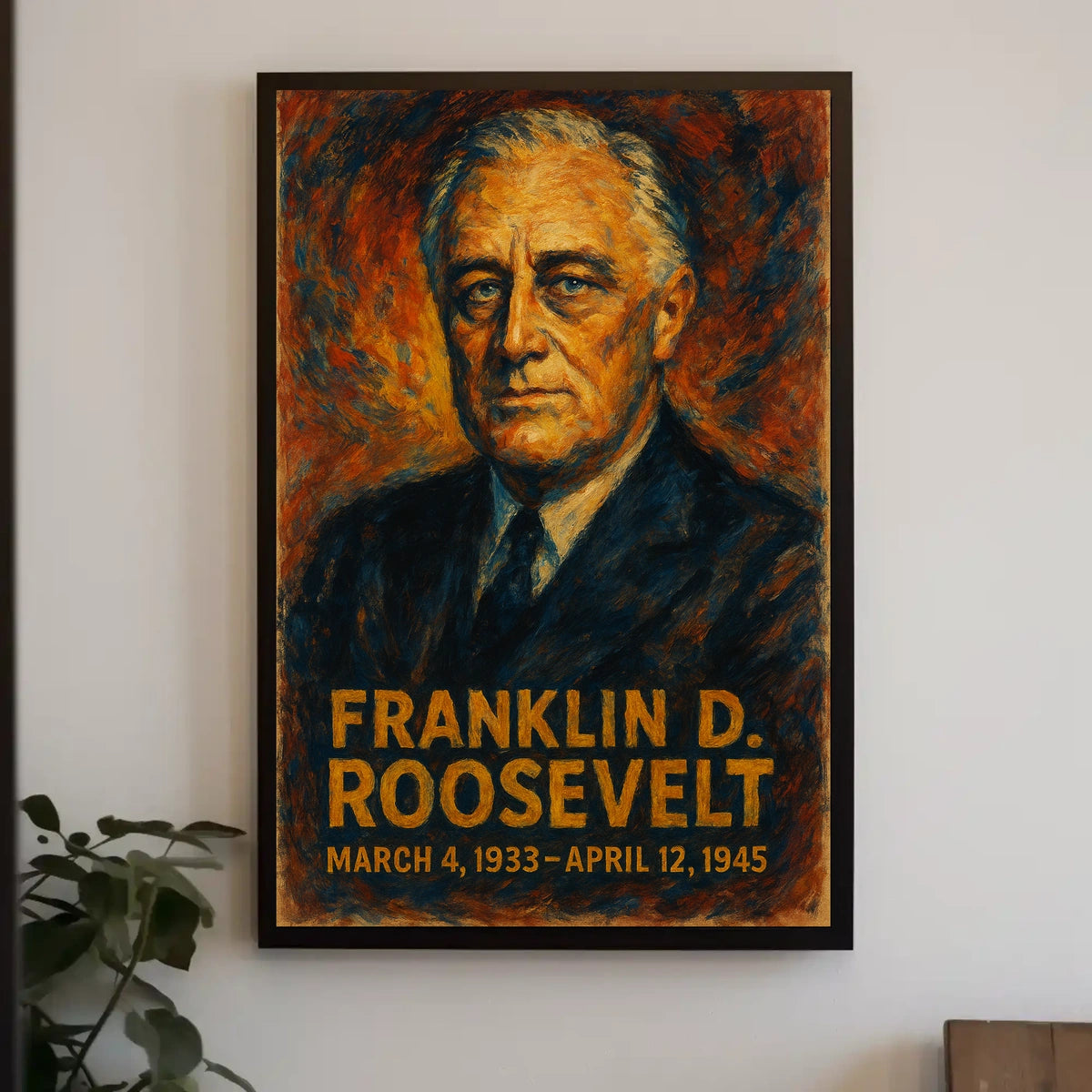 Franklin D. Roosevelt Poster