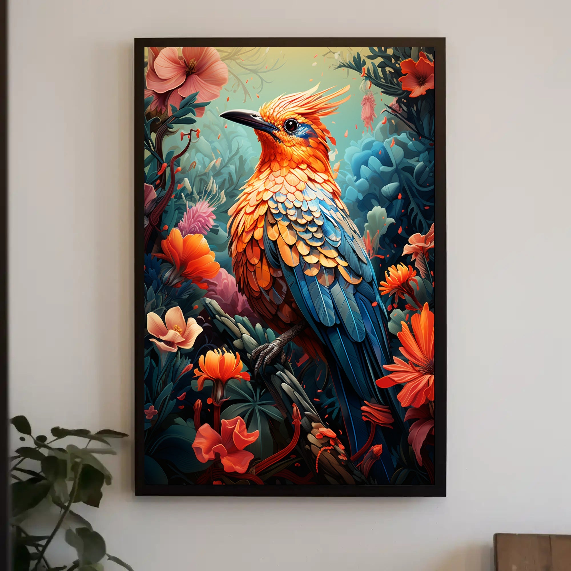 Vibrant Avian Splendor Poster