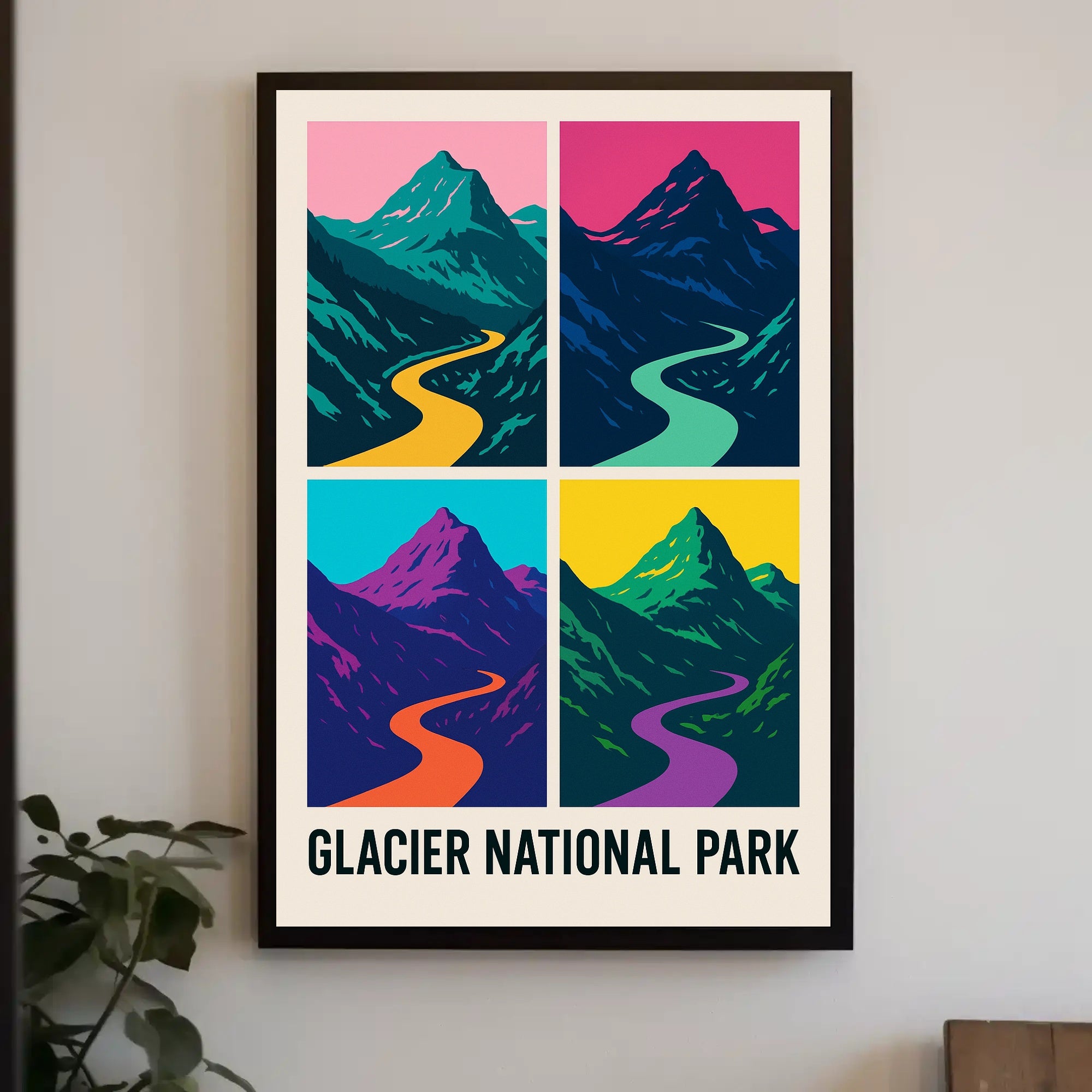 Glacier National Park Poster