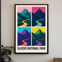 Glacier National Park Poster