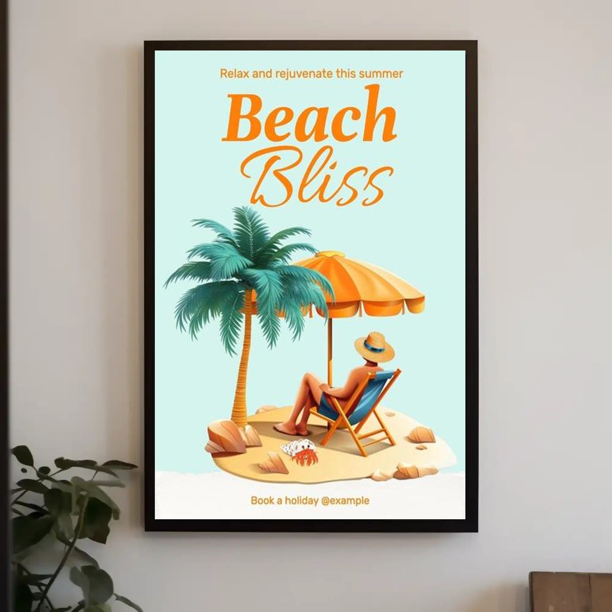Beach Bliss Poster PosterGoat