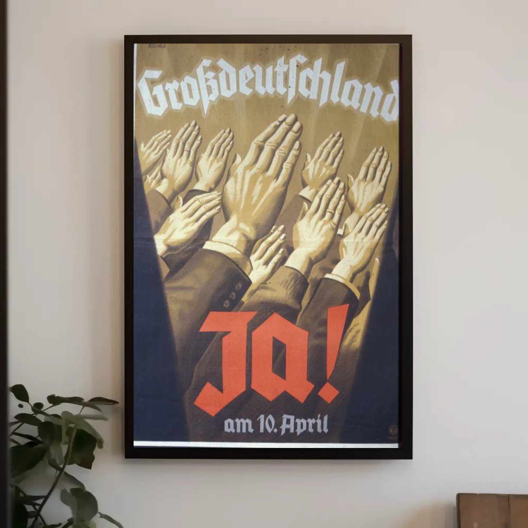 Großdeutschland Rally Poster PosterGoat