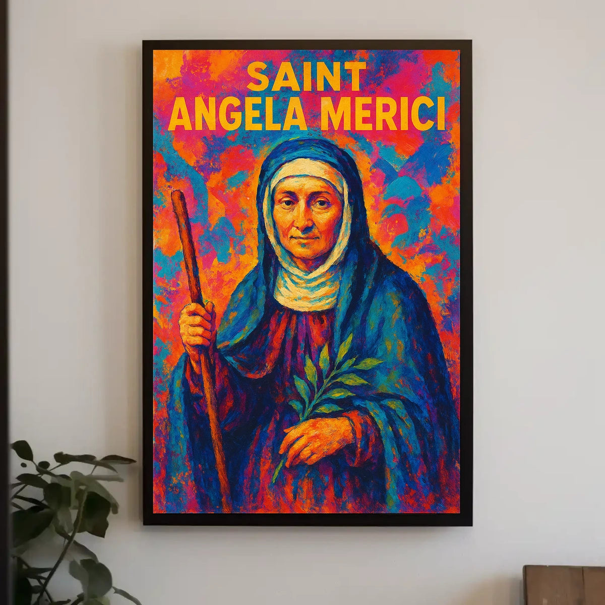 Saint Angela Merici Poster