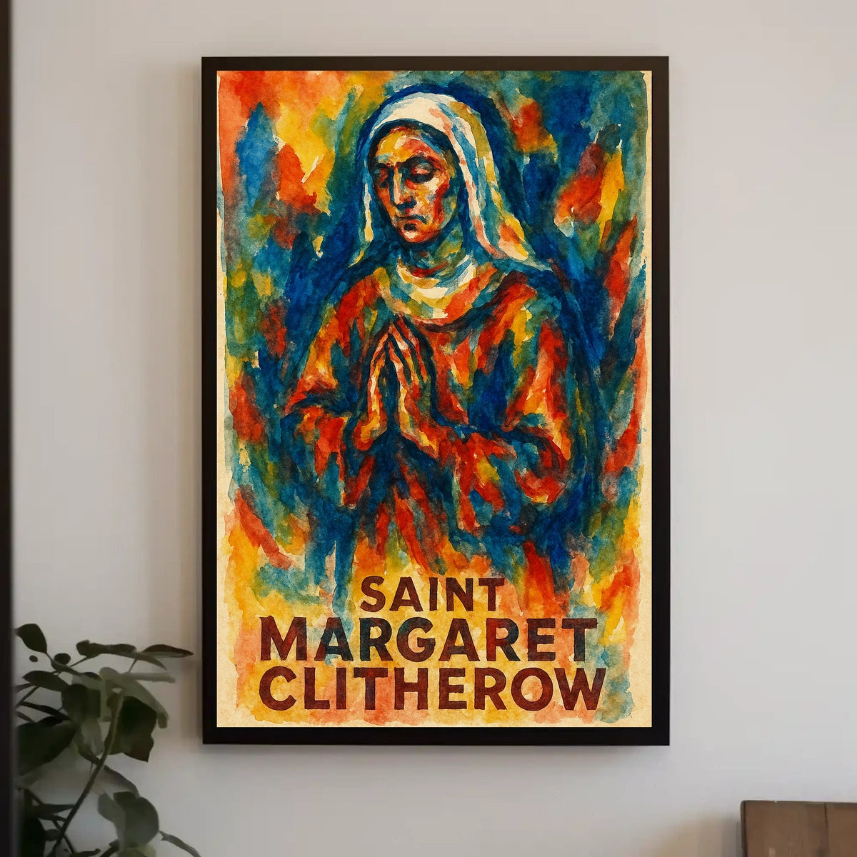 Saint Margaret Clitherow Poster