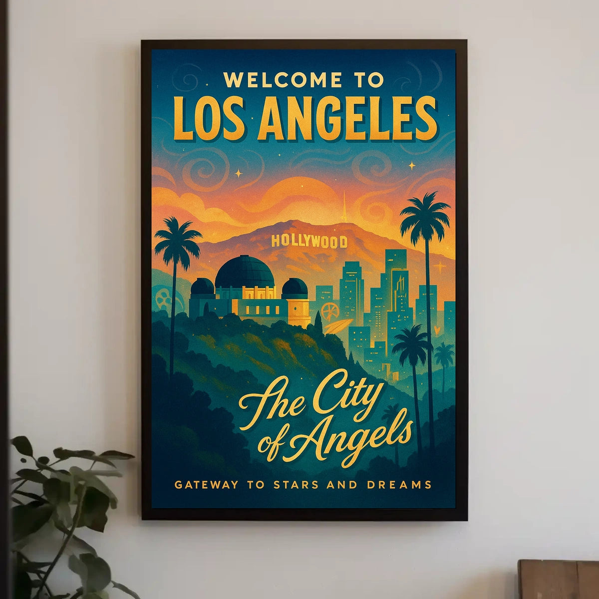 Welcome To Los Angeles Poster