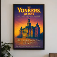 Yonkers New Yorks Historical Frontier Poster PosterGoat