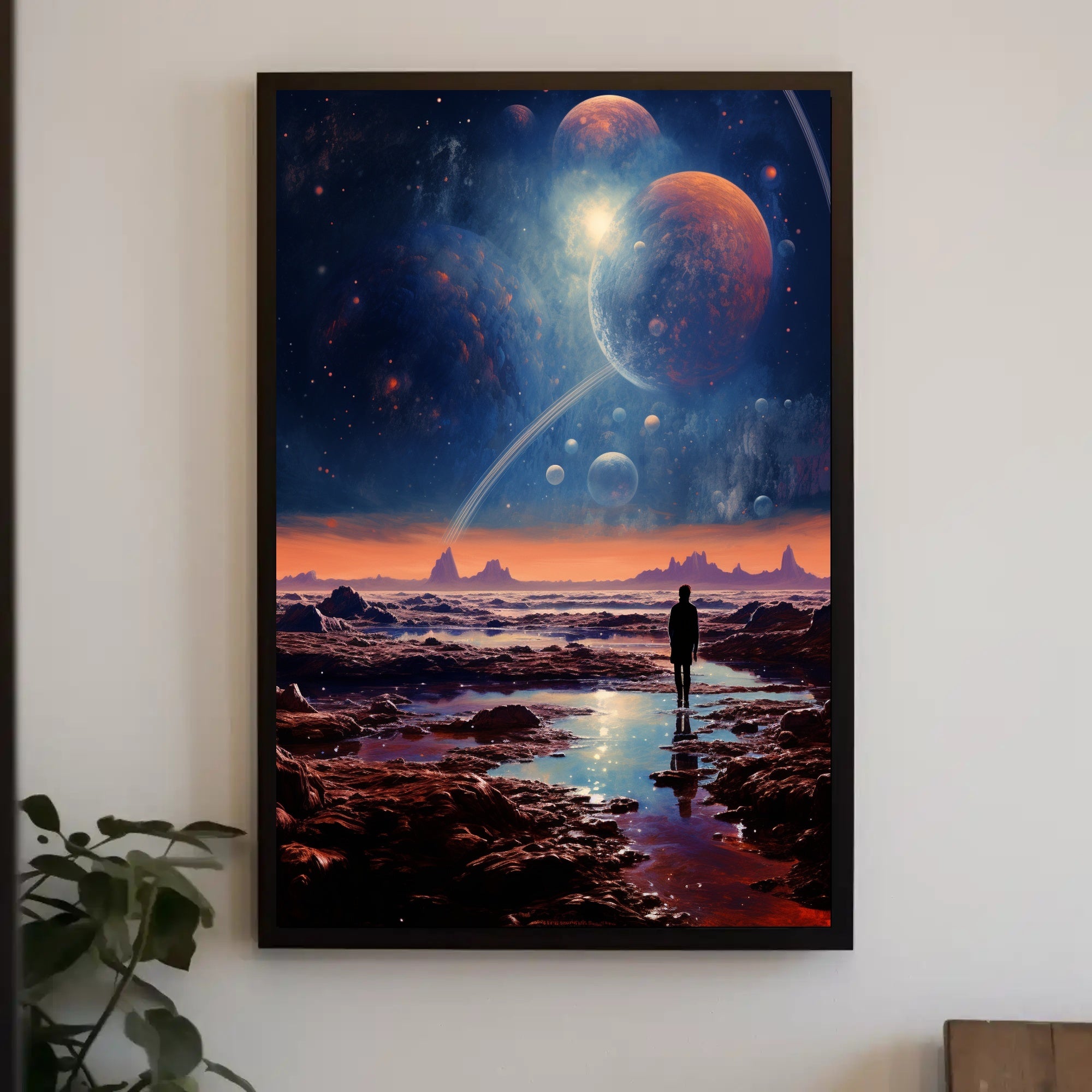 Cosmic Wanderer Poster PosterGoat