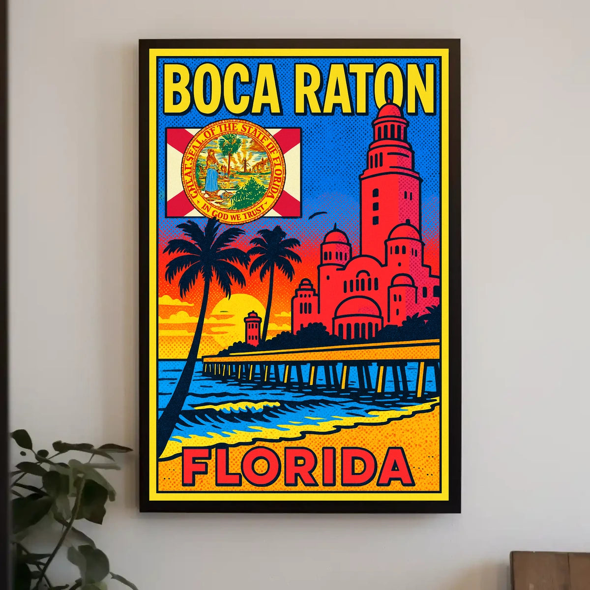 Boca Raton Florida Poster