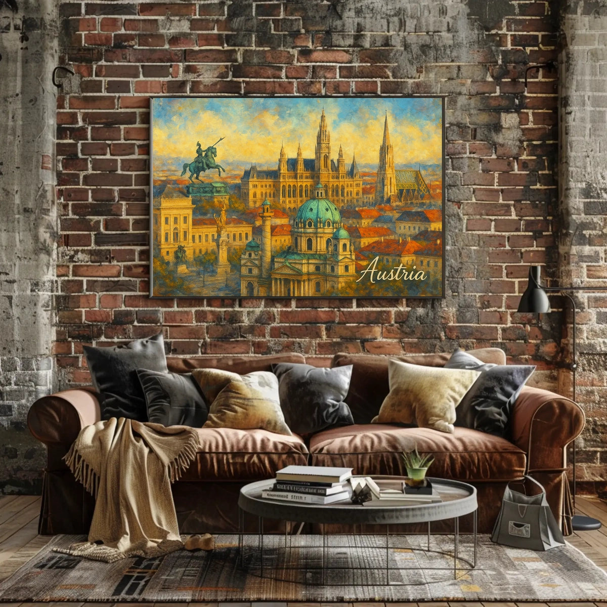 Viennas Architectural Splendor Poster