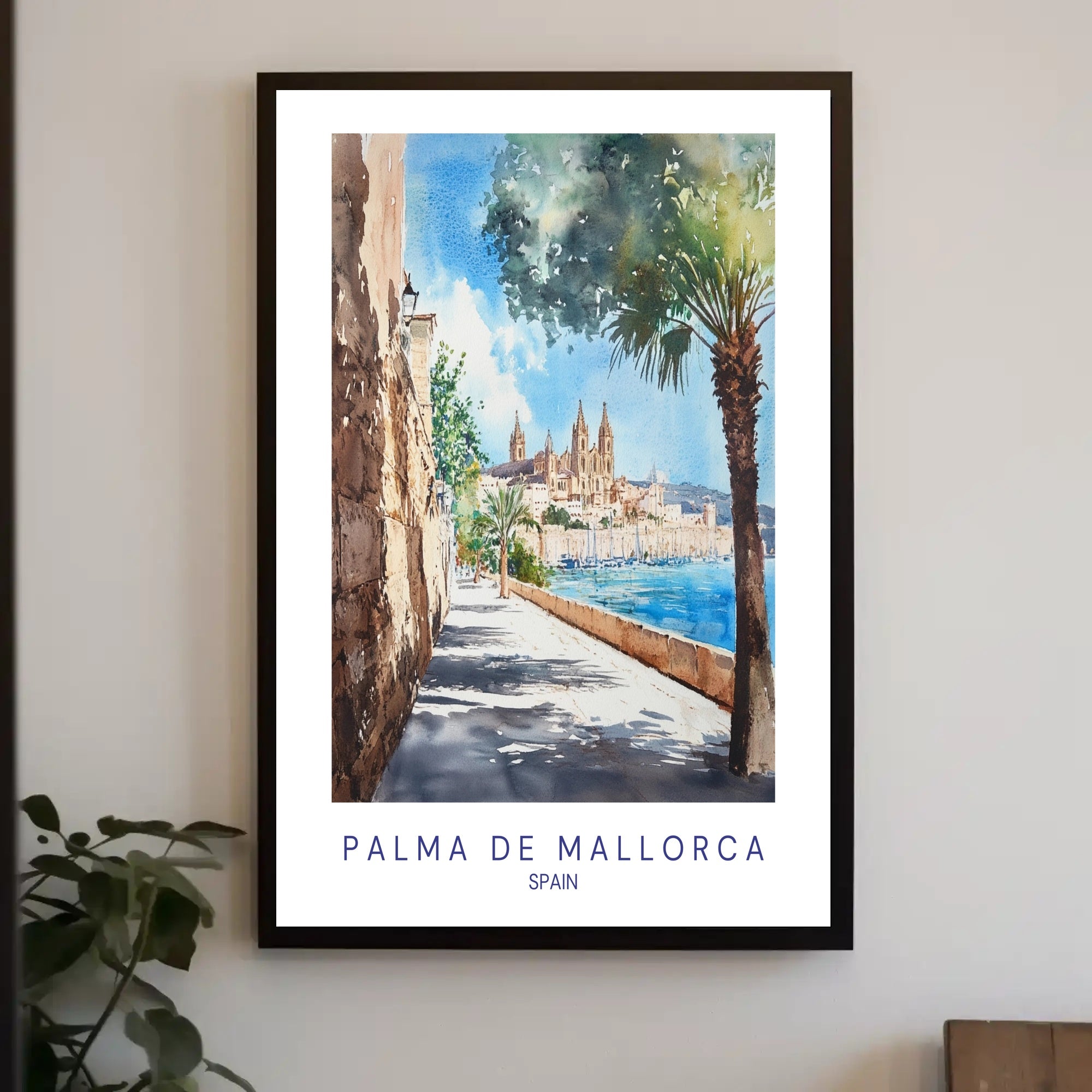 Scenic View of Palma de Mallorca Poster PosterGoat