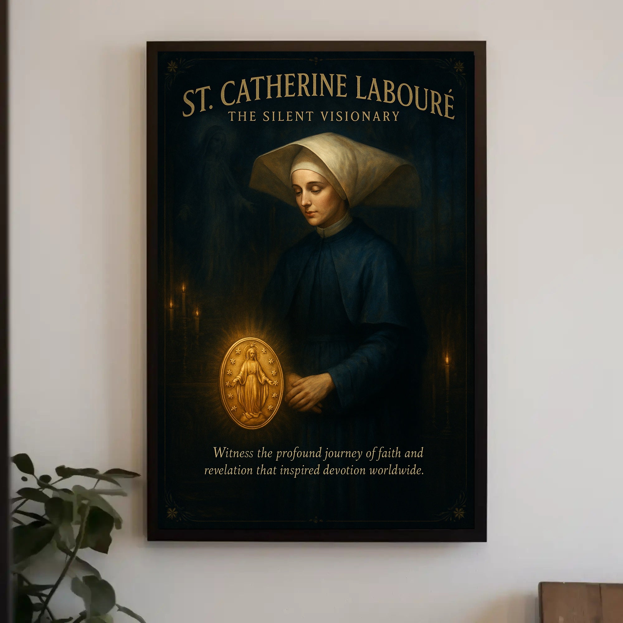 St. Catherine Labouré The Silent Visionary Poster PosterGoat