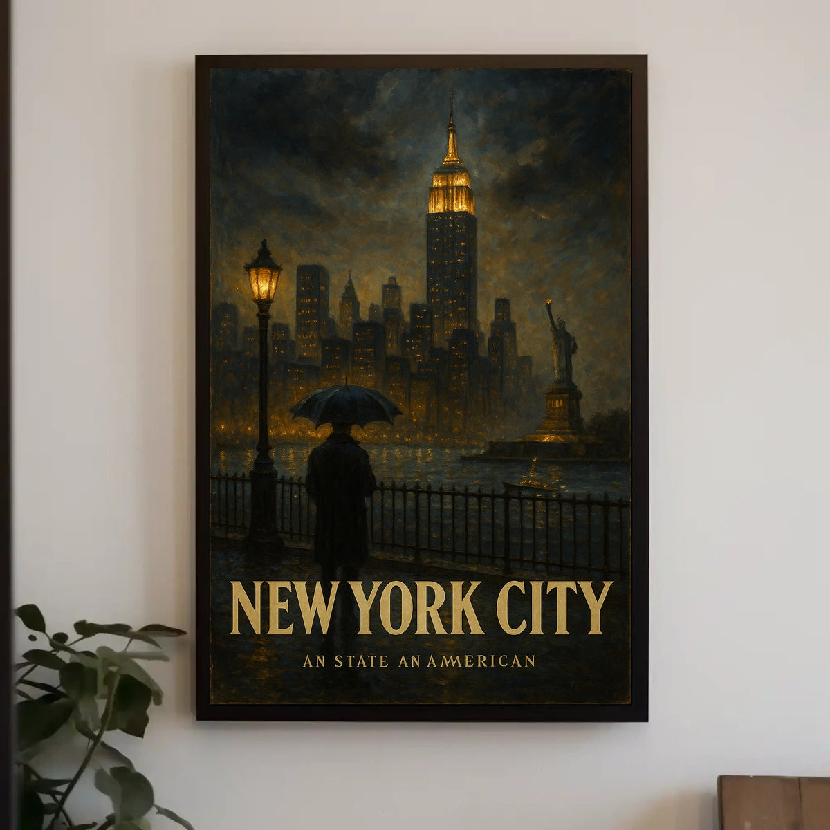 New York City An Iconic View Poster