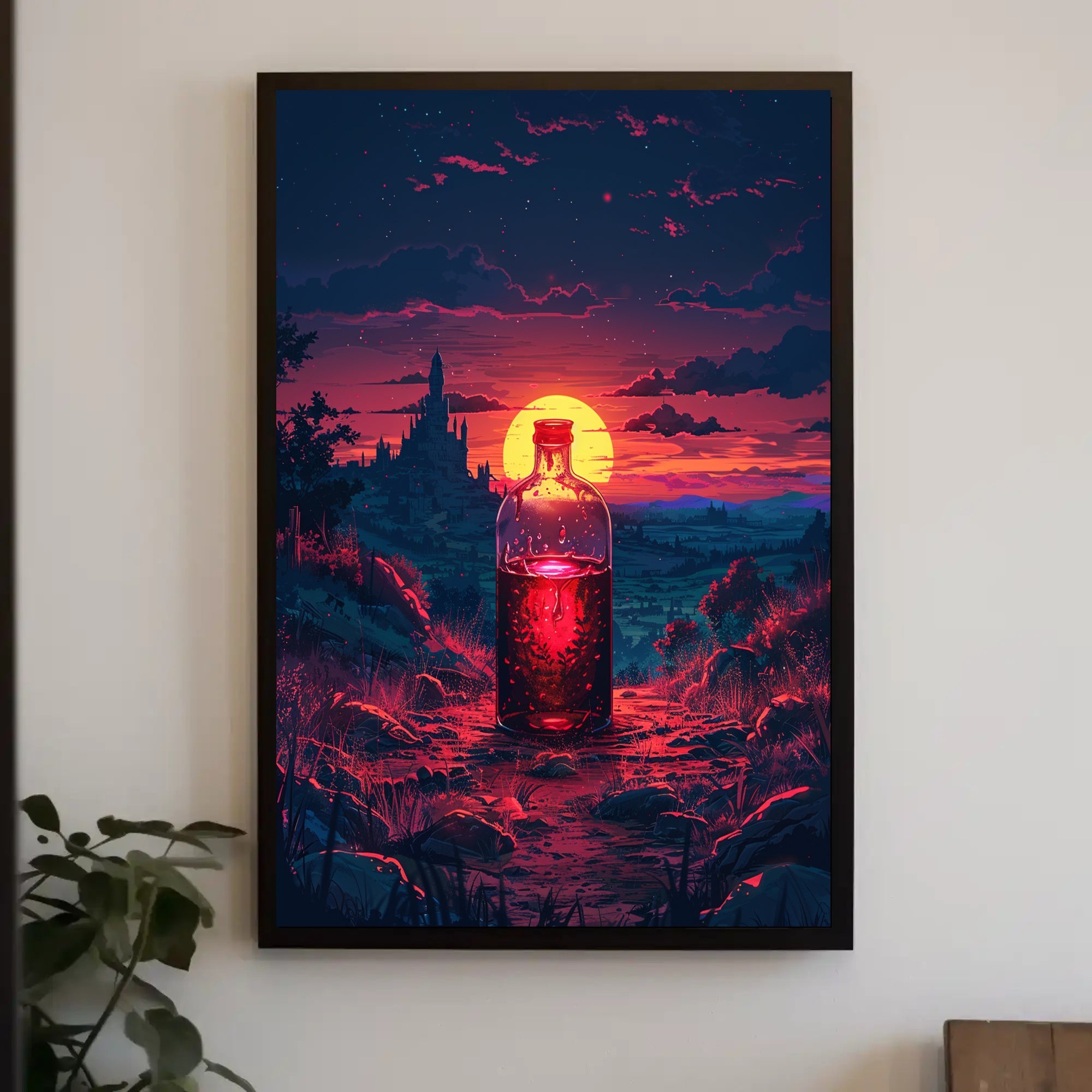 Enchanted Elixir at Sunset Poster PosterGoat