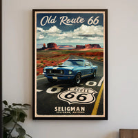 Journey Through Old Route 66 Poster