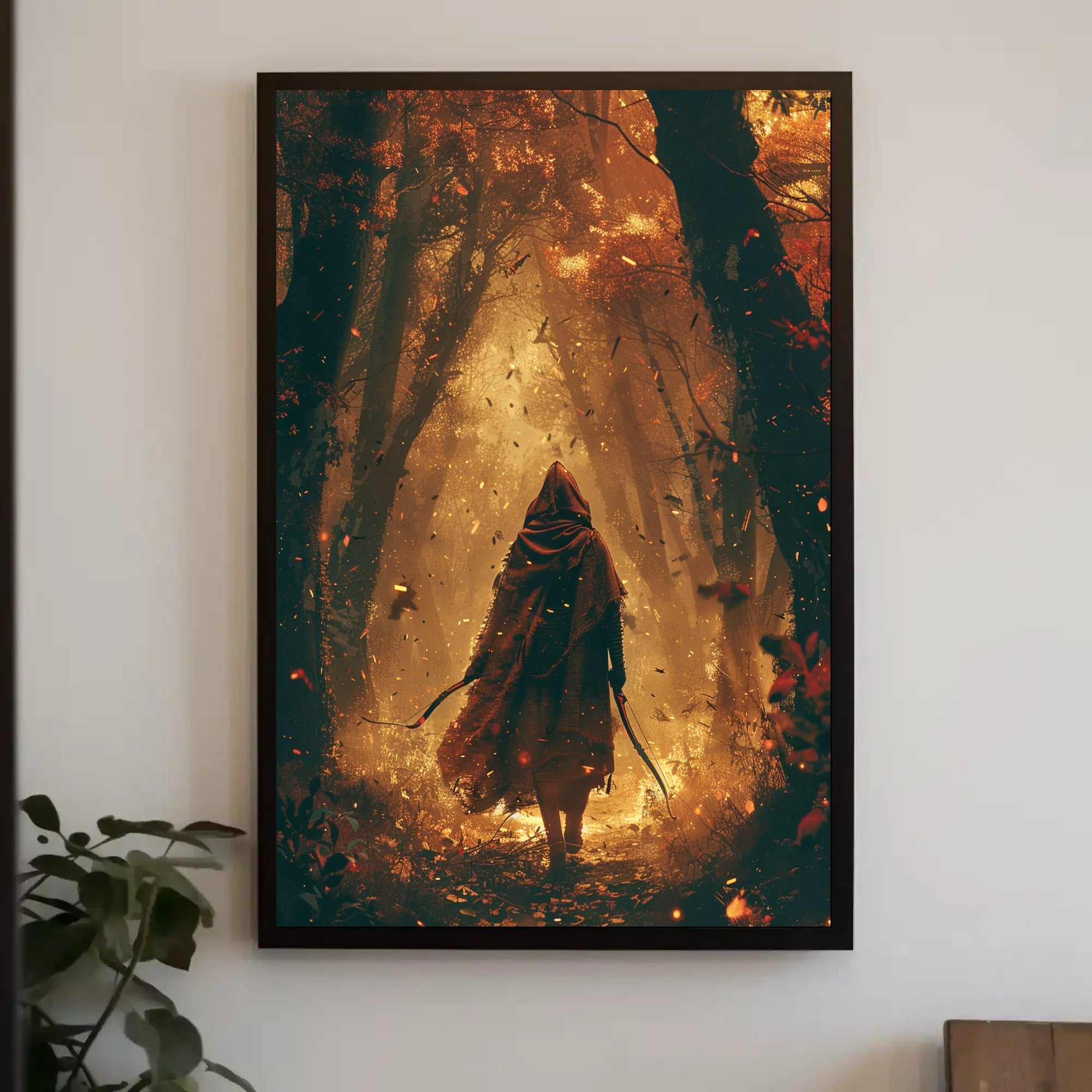 Enchanted Autumn Forest Adventure Fantasy or Mythology Poster PosterGoat
