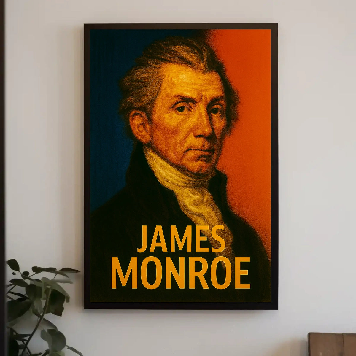 James Monroe Heritage Travel Poster