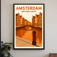 Amsterdam Netherlands Poster