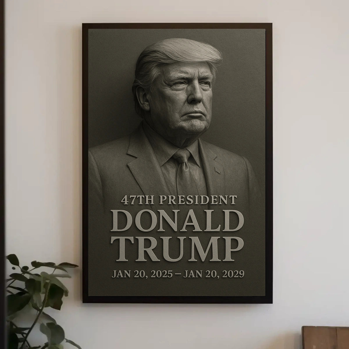 Donald Trump 47th President Poster
