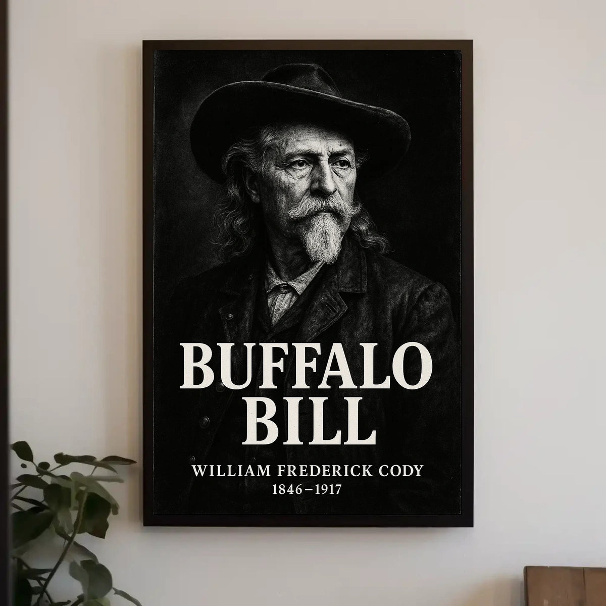 Buffalo Bill Old West Heritage Historical or Presidential Poster