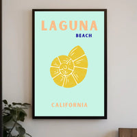 Laguna Beach Coastal Charm Travel Poster PosterGoat