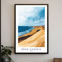 Gran Canaria Scenic View Poster PosterGoat