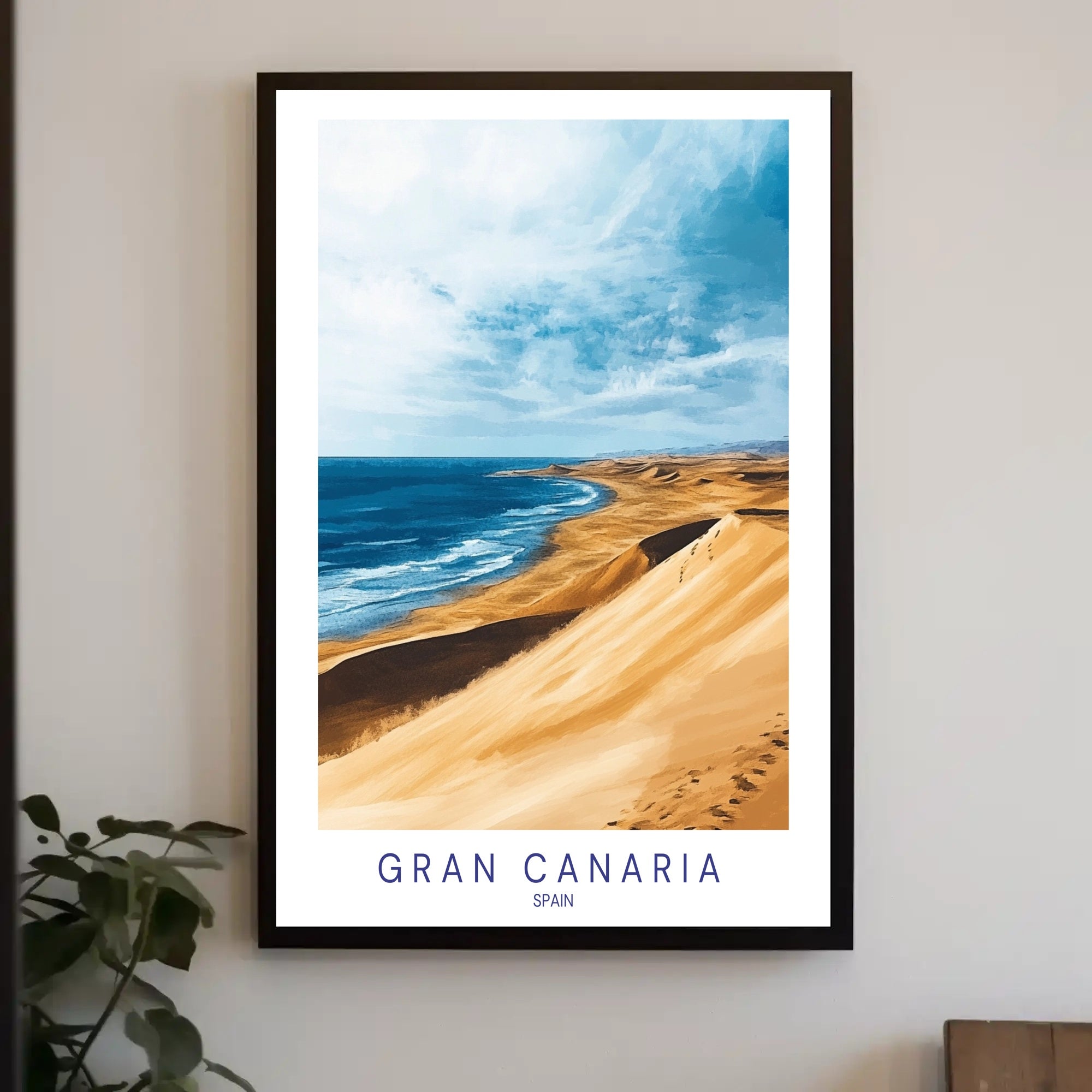 Gran Canaria Scenic View Poster PosterGoat