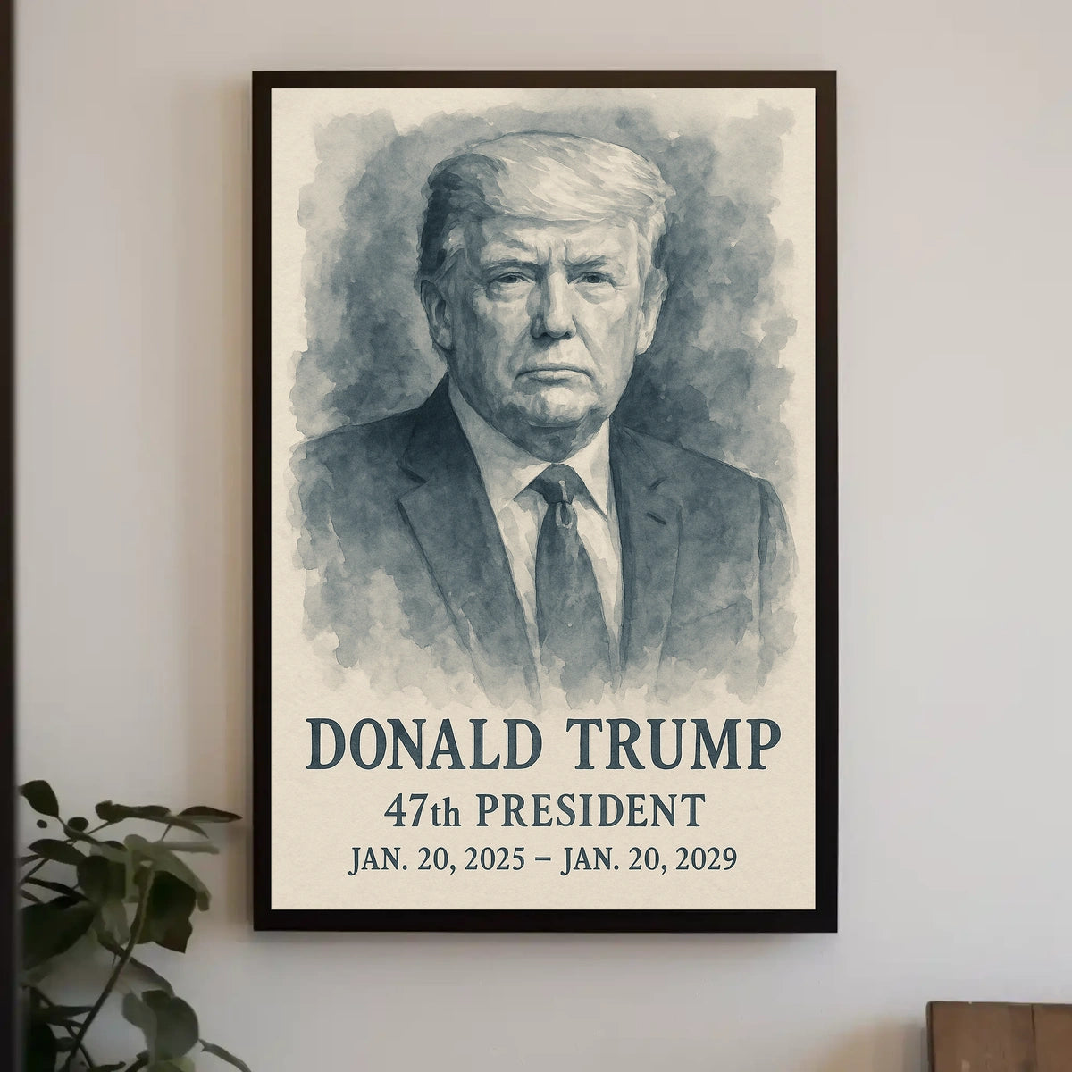 Donald Trump 47th President Poster