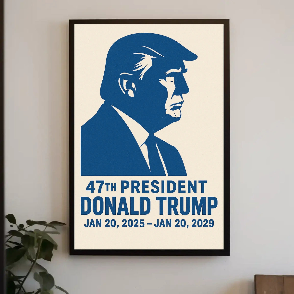 Donald Trump A Vision in Red, White, and Blue Poster