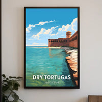 Dry Tortugas Scenic Adventure National Park Poster