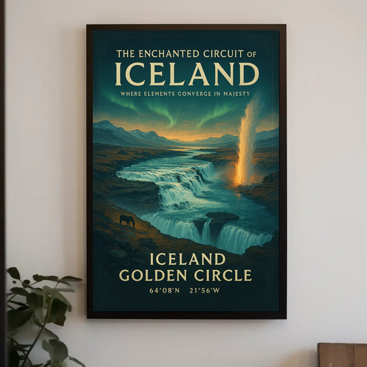 The Enchanted Circuit of Iceland Poster