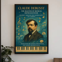 Claude Debussy The Master of Musical Impressionism Poster