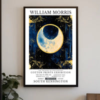 William Morris Cotton Prints Exhibition Poster