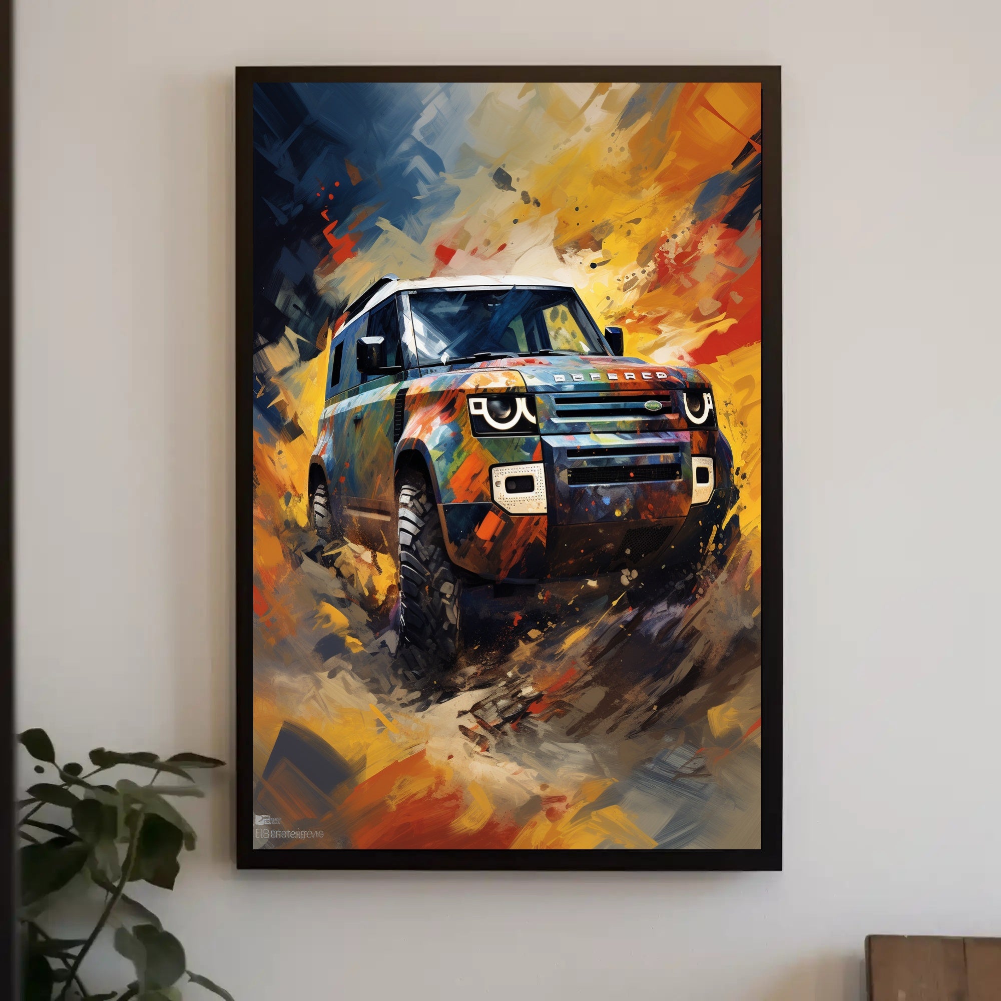 Dynamic Off-Road Adventure Poster PosterGoat