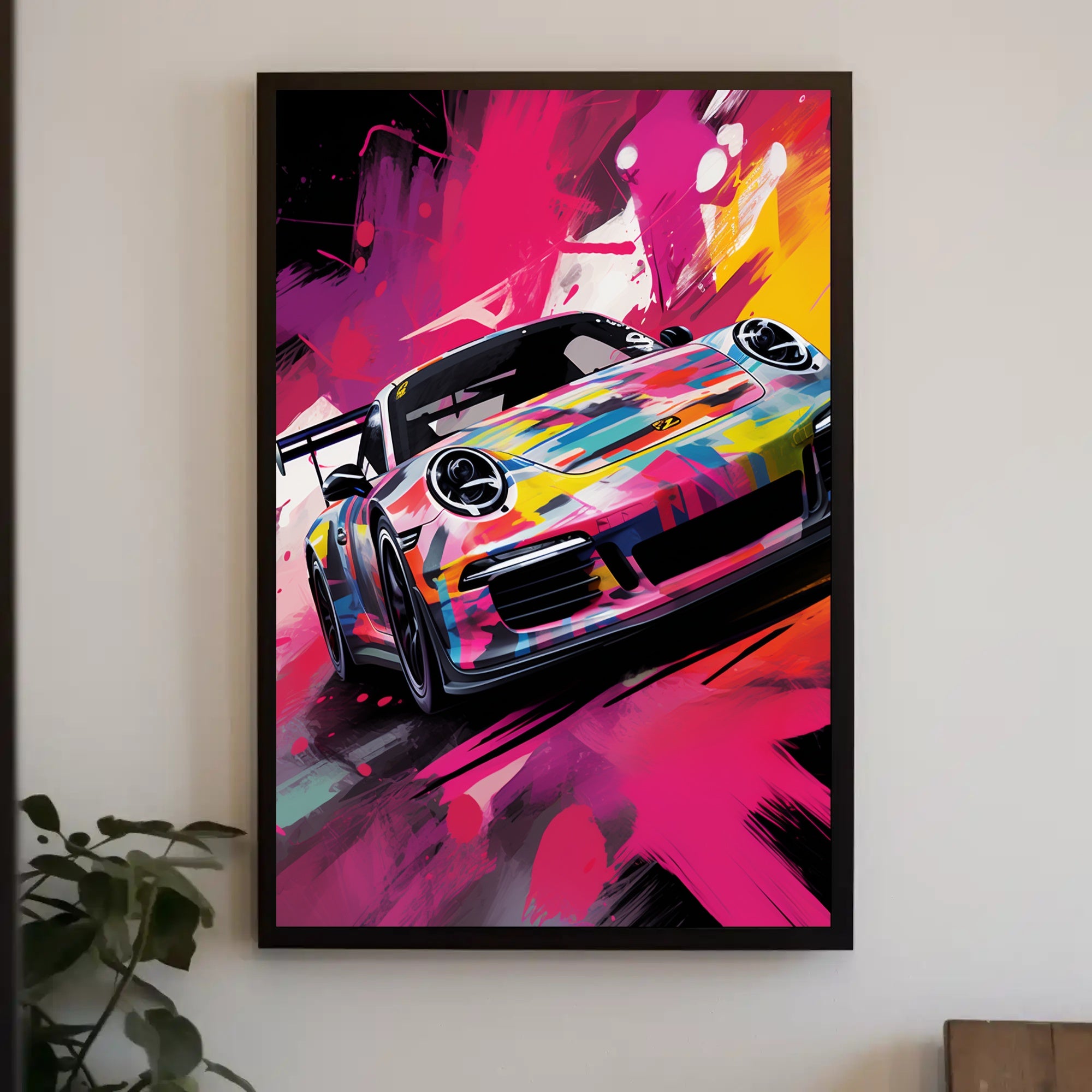 Vibrant Speed Poster