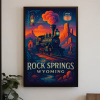 Rock Springs Wyoming Poster