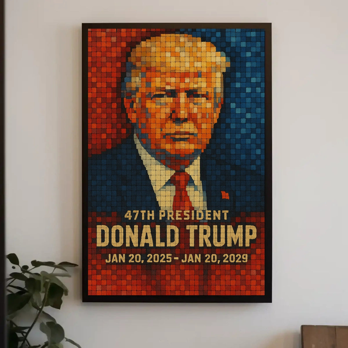 Donald Trump 47th President Poster