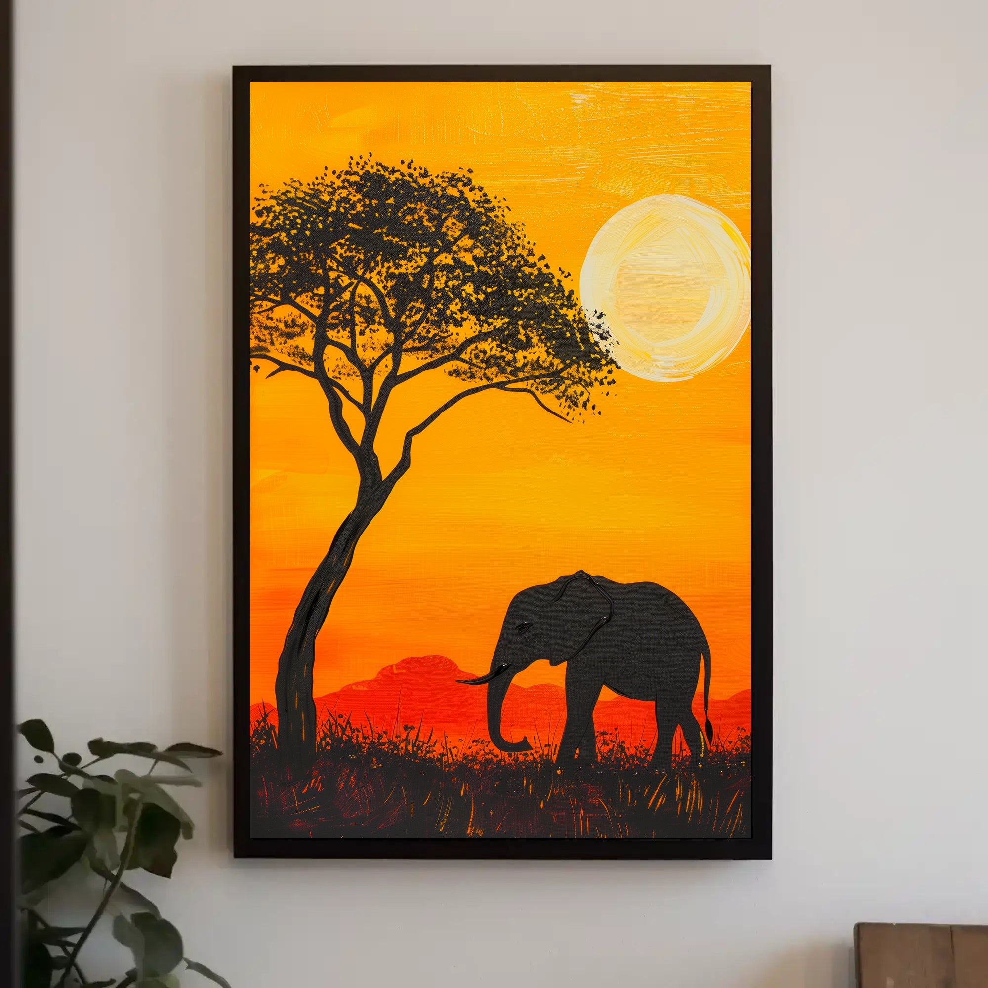 Sunset Serenade Scenic Poster Wall Art Print