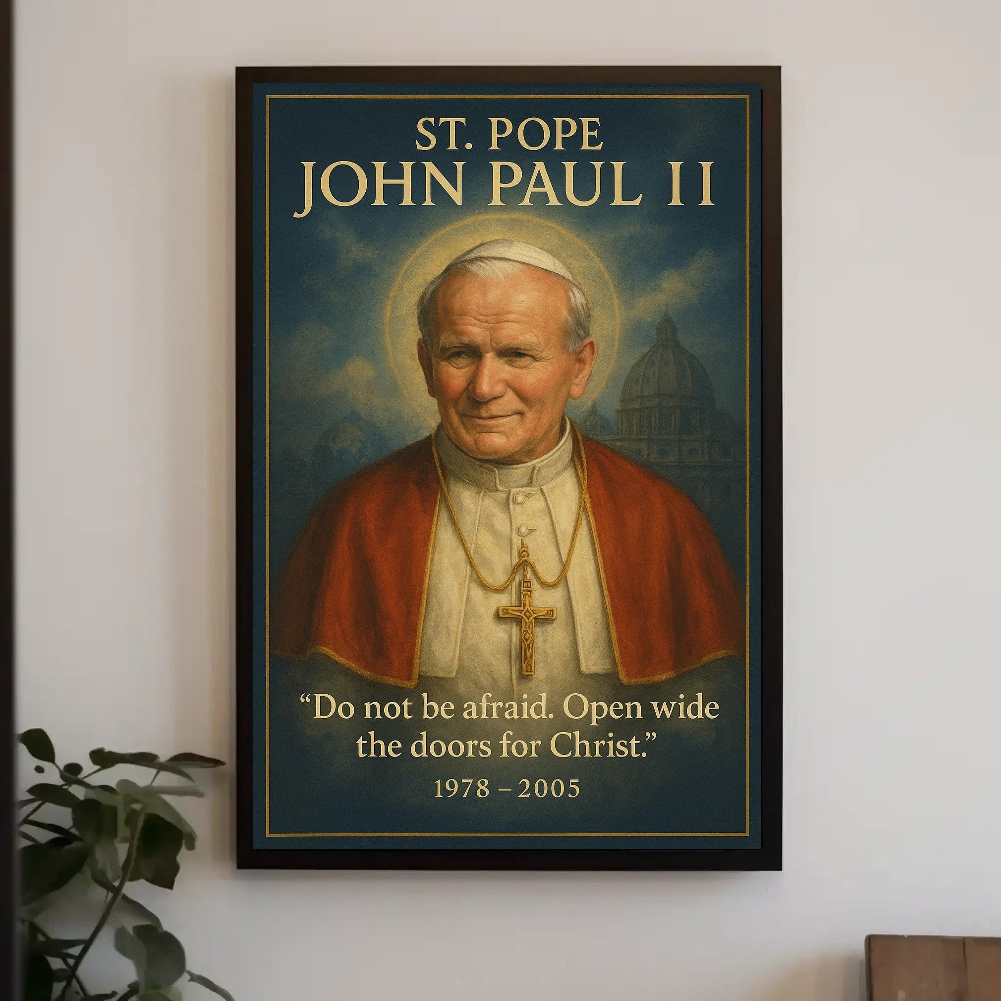 St. Pope John Paul II Poster PosterGoat