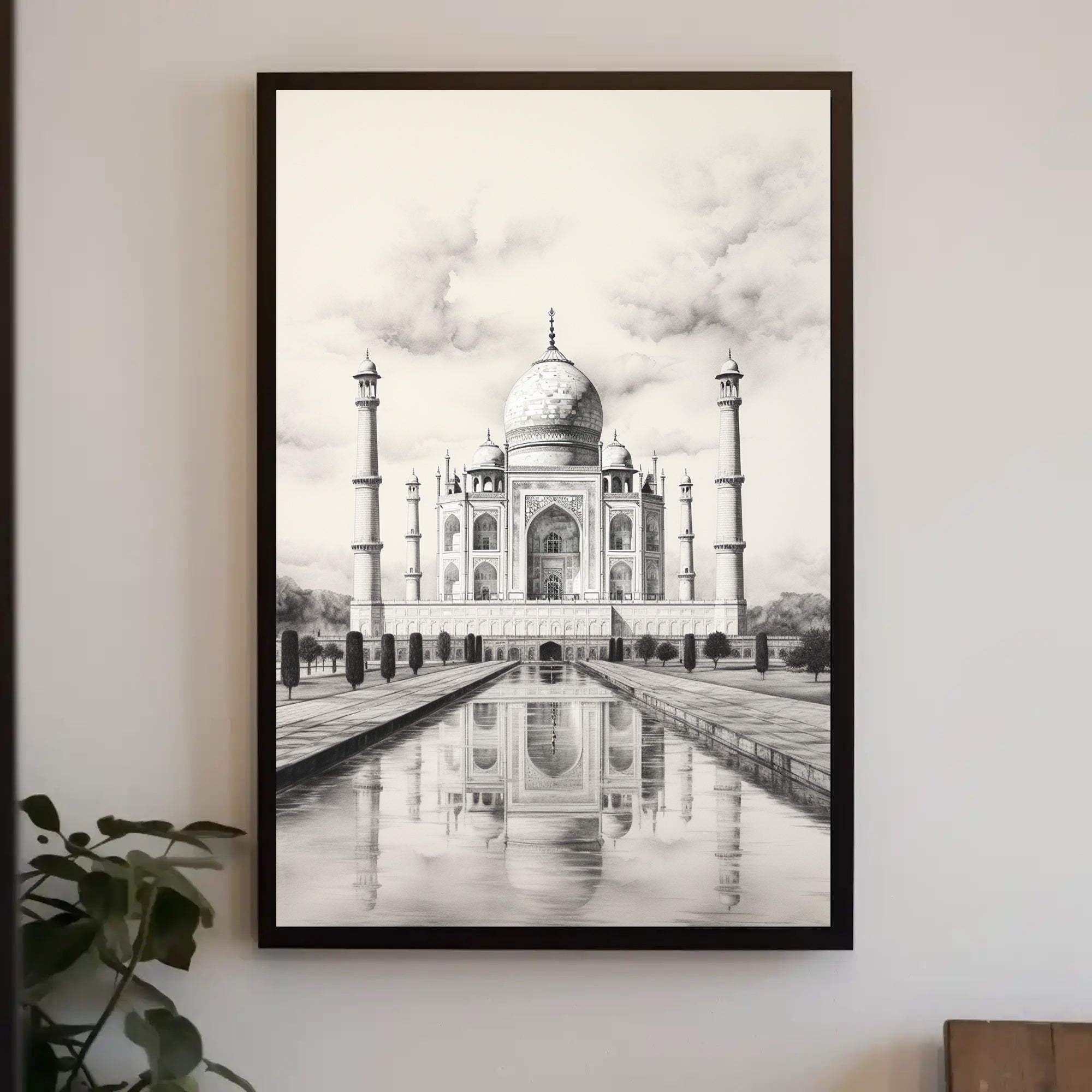 The Majestic Taj Mahal Poster
