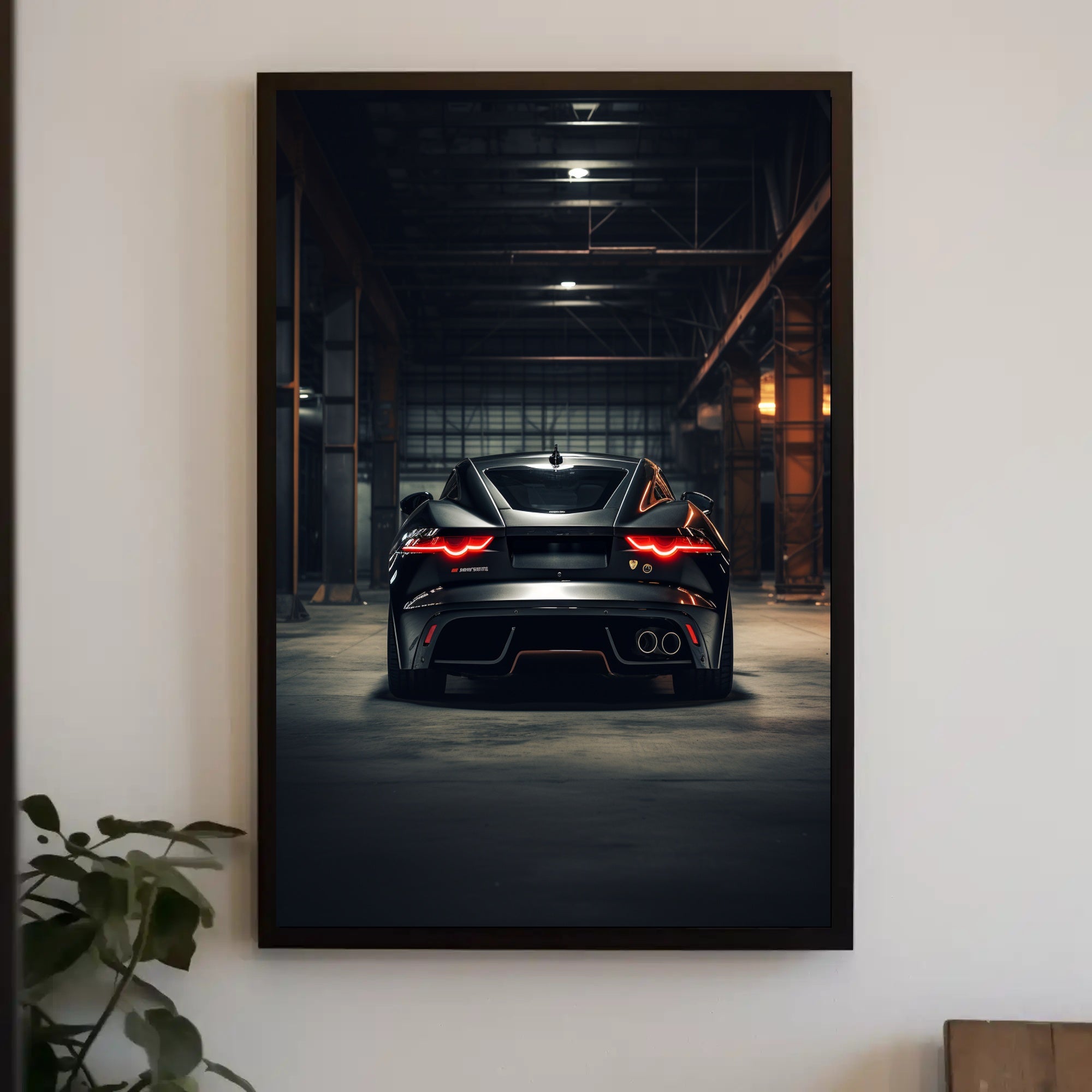 Sleek Automotive Design Poster PosterGoat