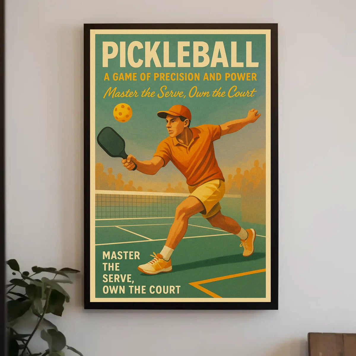 Pickleball Mastery Poster
