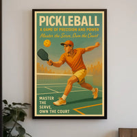 Pickleball Mastery Poster