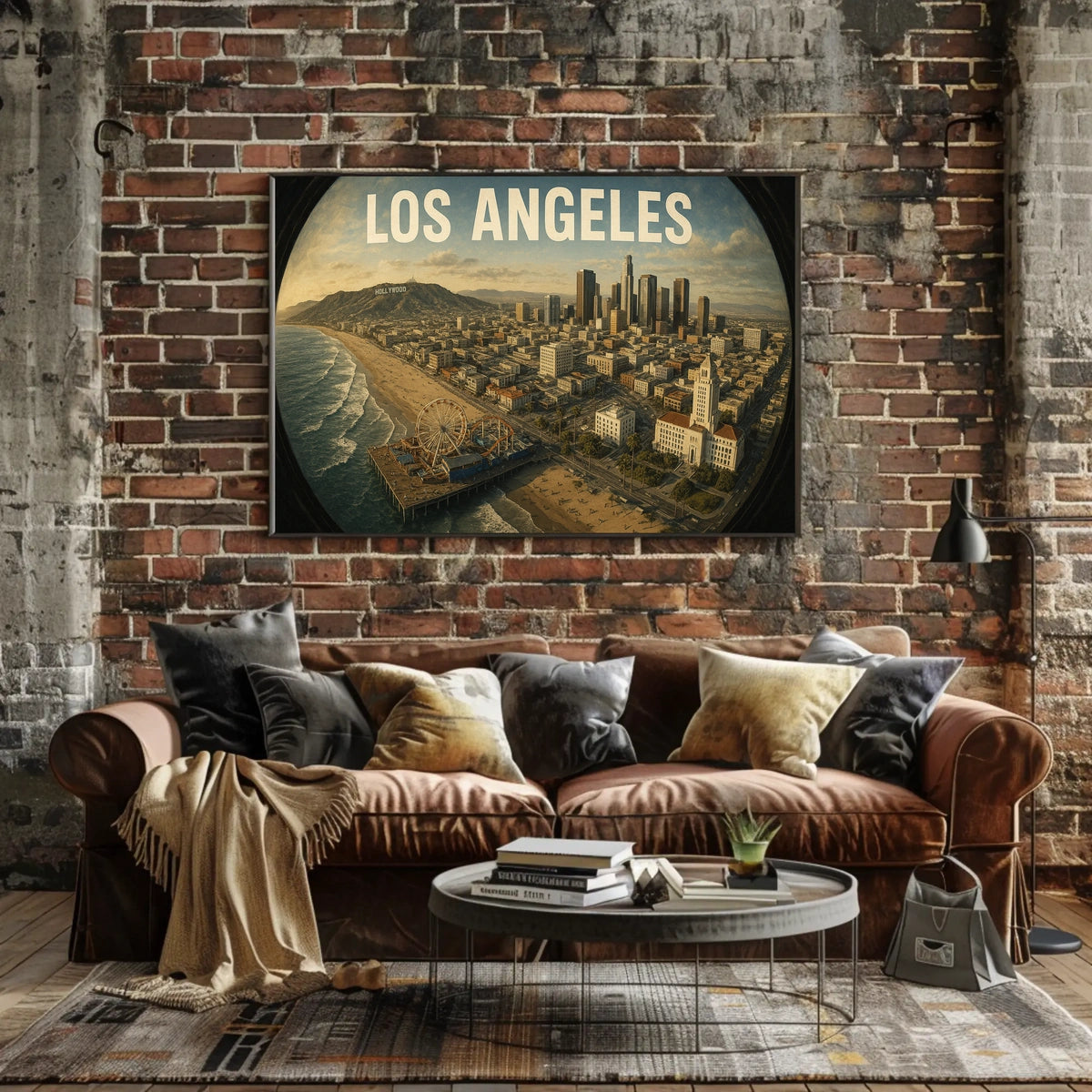 Los Angeles Skyline Poster
