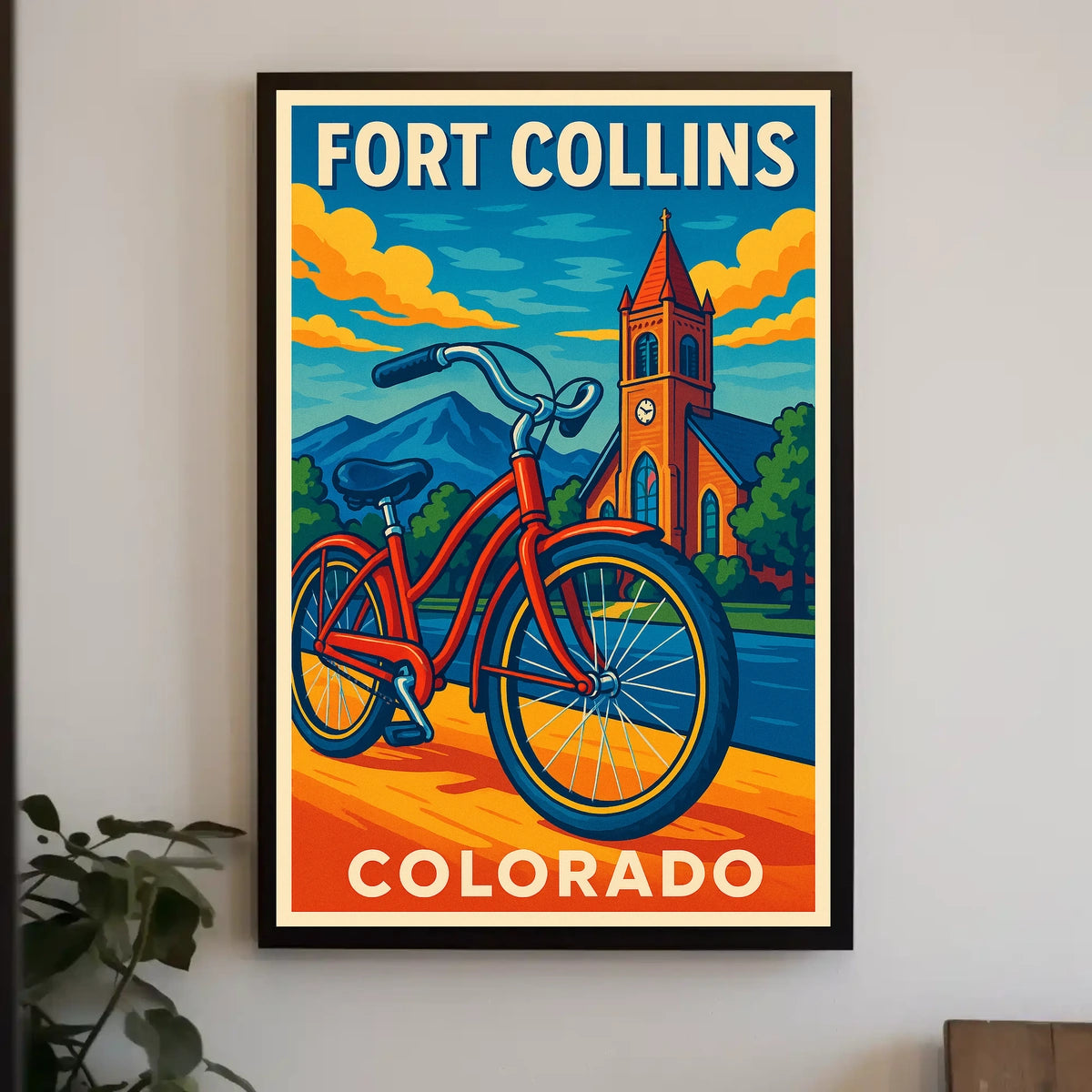 Fort Collins, Colorado Poster