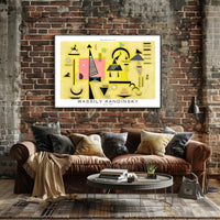 Wassily Kandinsky Points 1920 Poster