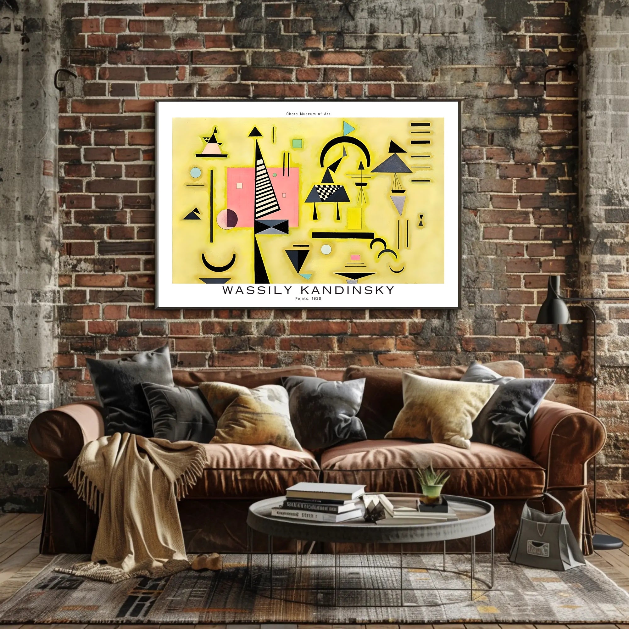 Wassily Kandinsky Points 1920 Poster