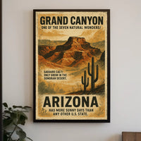 Grand Canyon One of the Seven Natural Wonders Poster