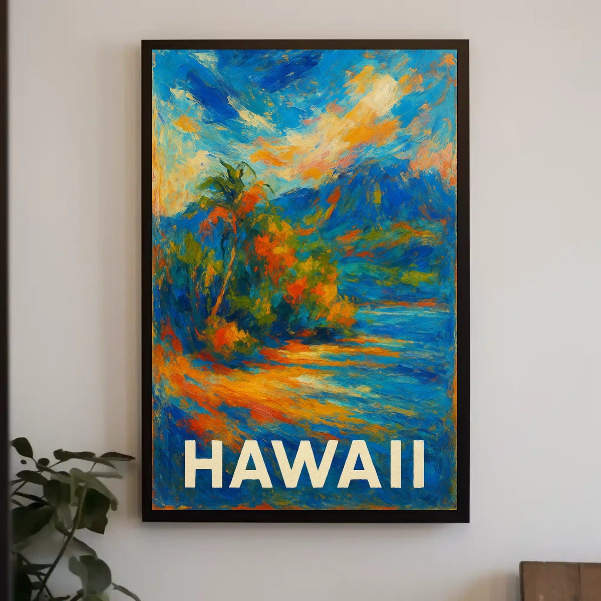 Tropical Paradise Hawaii Poster